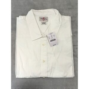 J Crew Haberdashery Womens Long Sleeve Button Up Shirt Large White Classic NEW
